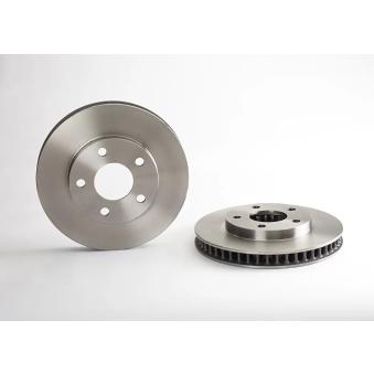 Jeu de 2 disques de frein avant BREMBO 09.7376.14