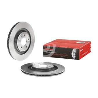 Jeu de 2 disques de frein arrière BREMBO 09.B040.11 pour AUDI A5 S5 quattro - 354cv