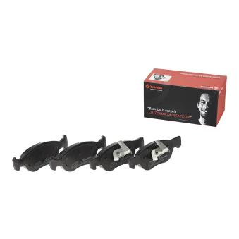 Jeu de 4 plaquettes de frein avant BREMBO OEM 71769140