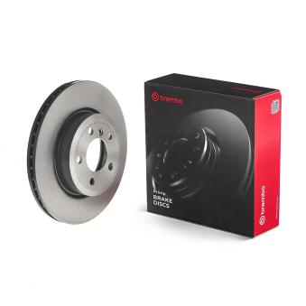 Jeu de 2 disques de frein avant BREMBO 09.9581.11 pour HONDA CAPA 2.0d - 177cv