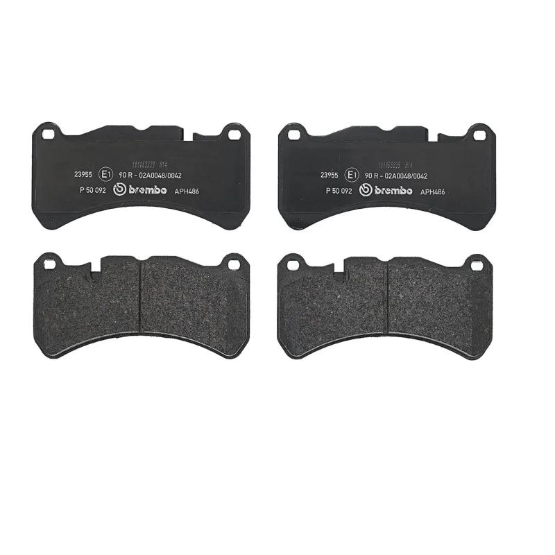 Jeu de 4 plaquettes de frein avant BREMBO P 50 092 - Visuel 2