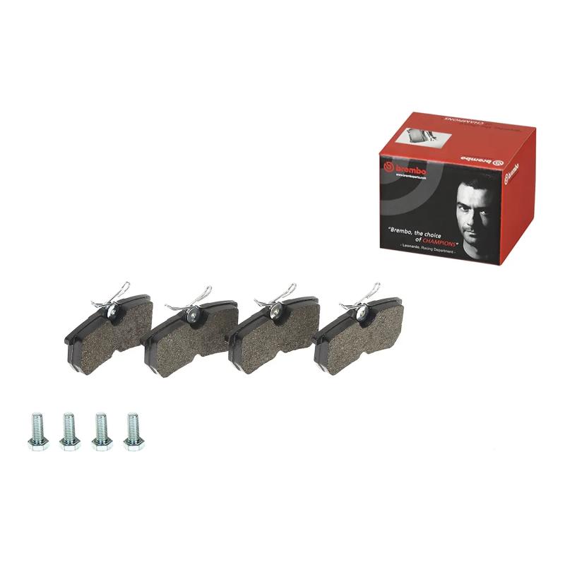 Jeu de 4 plaquettes de frein arrière BREMBO P 24 047 - Visuel 1