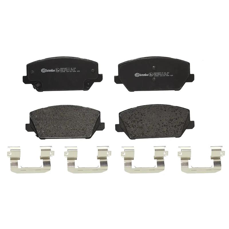 Jeu de 4 plaquettes de frein avant BREMBO P 30 102 - Visuel 2