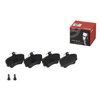 Jeu de 4 plaquettes de frein avant BREMBO P 86 010 pour FIAT DOBLO 1.9 JTD Multijet - 120cv
