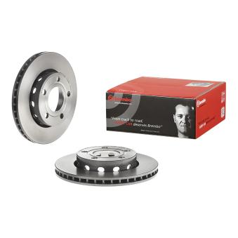 Jeu de 2 disques de frein arrière BREMBO [09.A597.11]