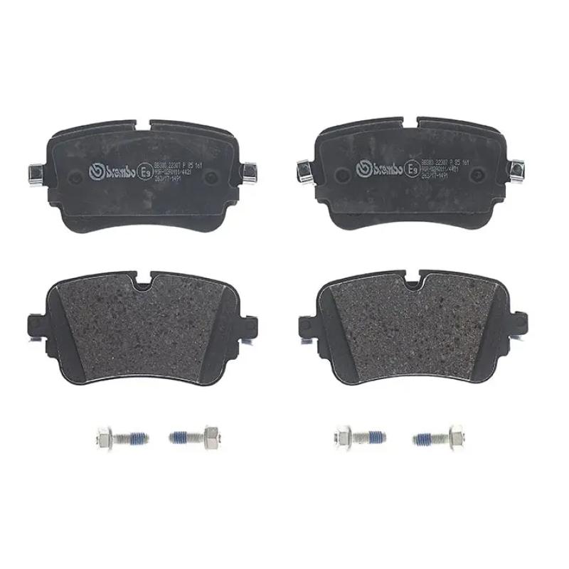 Jeu de 4 plaquettes de frein arrière BREMBO P 85 161 - Visuel 2