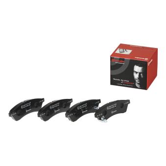 Jeu de 4 plaquettes de frein arrière BREMBO P 10 060 pour VOLVO 960 2.0 D - 150cv