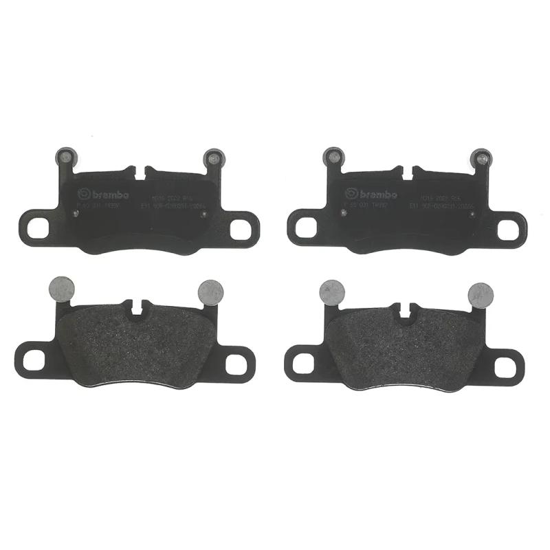 Jeu de 4 plaquettes de frein arrière BREMBO P 65 031 - Visuel 2