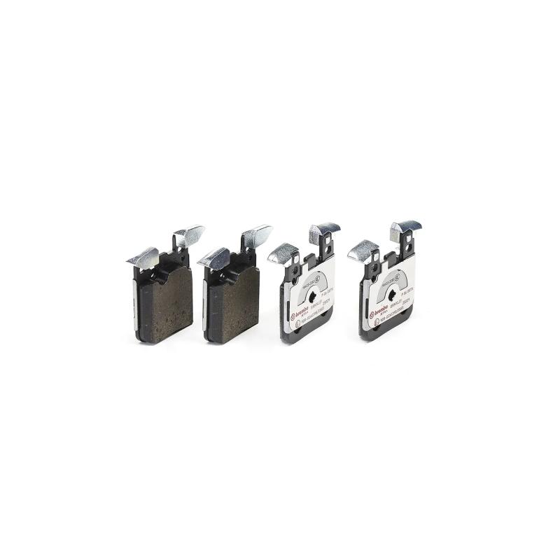 Jeu de 4 plaquettes de frein arrière BREMBO P 06 087X - Visuel 1