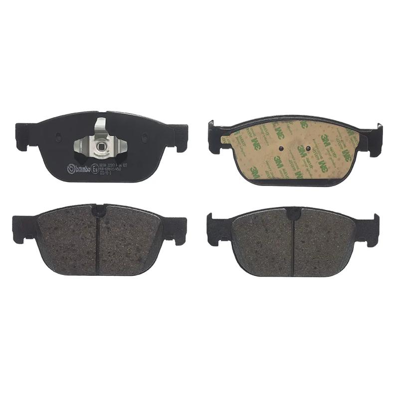 Jeu de 4 plaquettes de frein avant BREMBO P 86 027 - Visuel 2