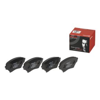 Jeu de 4 plaquettes de frein avant BREMBO OEM NCY33328Z