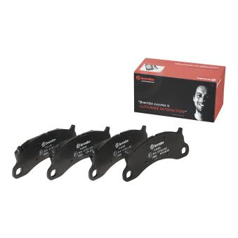 Jeu de 4 plaquettes de frein avant BREMBO [P 65 025]
