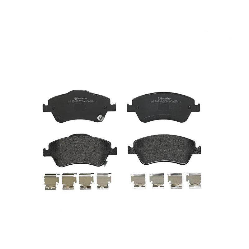 Jeu de 4 plaquettes de frein avant BREMBO P 83 079 - Visuel 2
