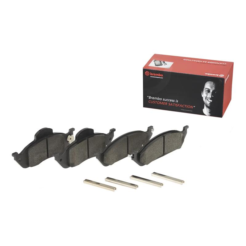Jeu de 4 plaquettes de frein avant BREMBO P 50 039 - Visuel 1
