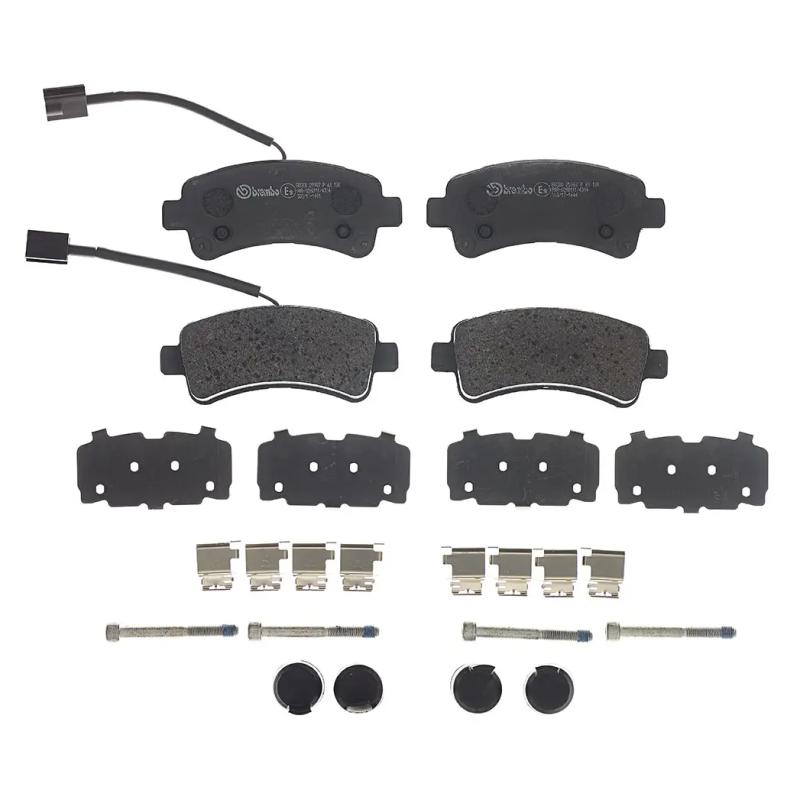 Jeu de 4 plaquettes de frein arrière BREMBO P 61 130 - Visuel 2