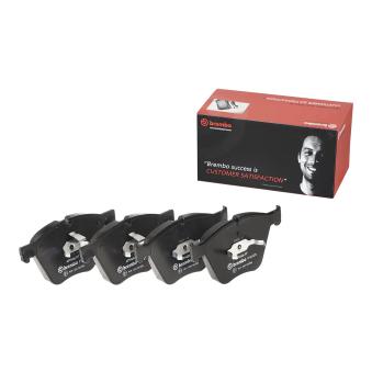 Jeu de 4 plaquettes de frein avant BREMBO OEM 34116783554