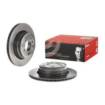 Jeu de 2 disques de frein arrière BREMBO 09.B268.11