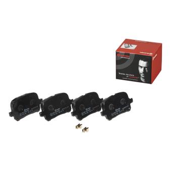 Jeu de 4 plaquettes de frein avant BREMBO OEM 0446533230