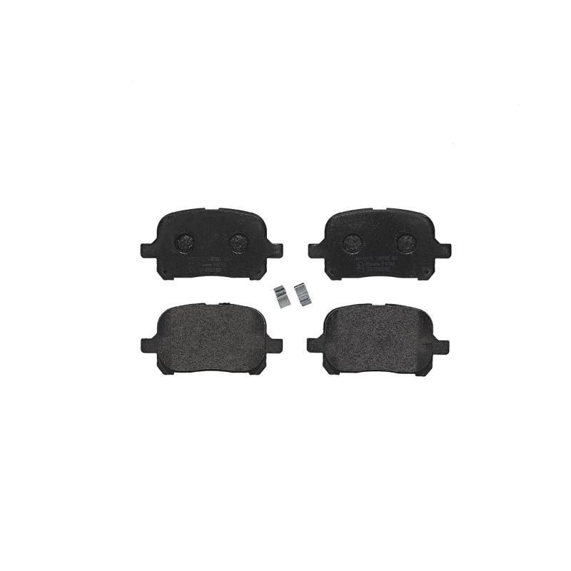 Jeu de 4 plaquettes de frein avant BREMBO P 83 040 - Visuel 2