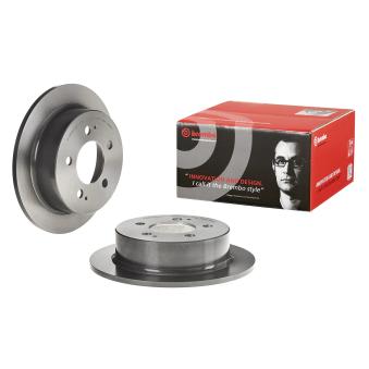 Jeu de 2 disques de frein arrière BREMBO OEM 4840109000