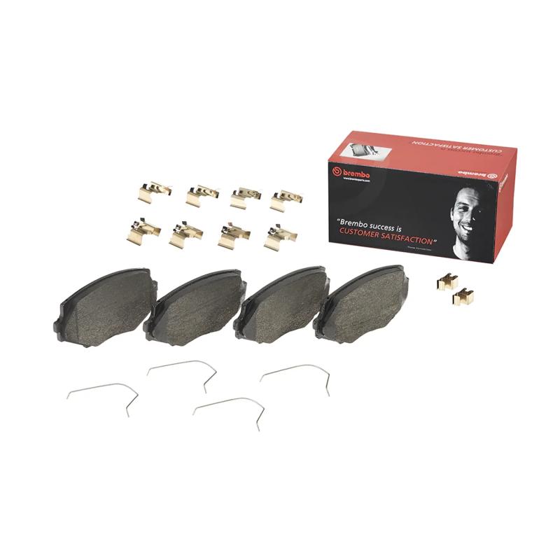 Jeu de 4 plaquettes de frein avant BREMBO P 49 020 - Visuel 1