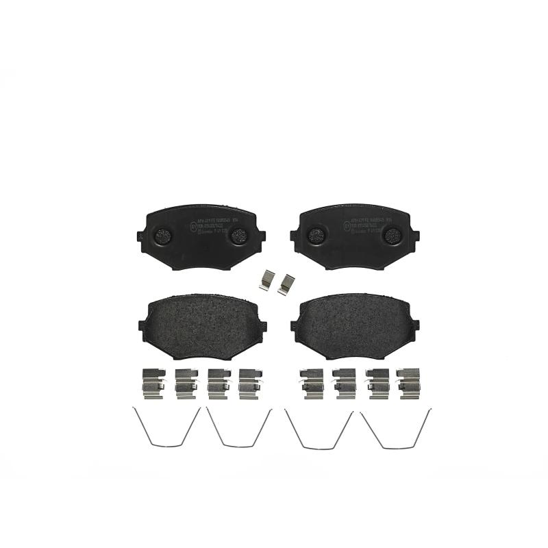 Jeu de 4 plaquettes de frein avant BREMBO P 49 020 - Visuel 2