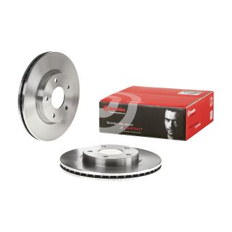 Jeu de 2 disques de frein avant BREMBO OEM 402061KA3B