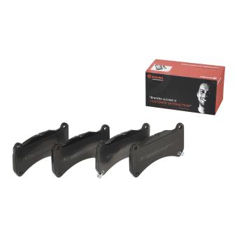 Jeu de 4 plaquettes de frein avant BREMBO [P 83 146]