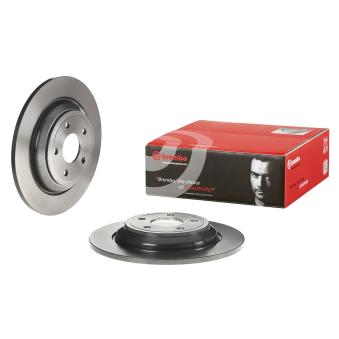 Jeu de 2 disques de frein arrière BREMBO 08.D575.11 pour FORD KUGA 2.0 EcoBlue mHEV - 150cv