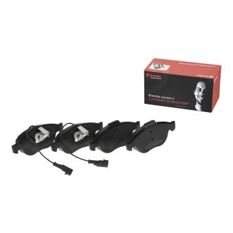 Jeu de 4 plaquettes de frein avant BREMBO OEM 71713144