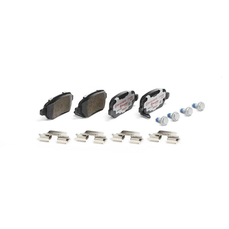 Jeu de 4 plaquettes de frein arrière BREMBO P 59 038X - Visuel 1
