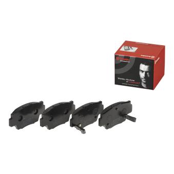 Jeu de 4 plaquettes de frein arrière BREMBO P 28 040