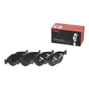 Jeu de 4 plaquettes de frein avant BREMBO P 06 019 pour MAZDA 323 E 55 T AMG - 354cv