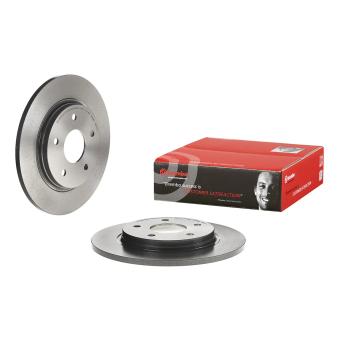 Jeu de 2 disques de frein arrière BREMBO 08.N123.11 pour DODGE JOURNEY 2.7 - 185cv