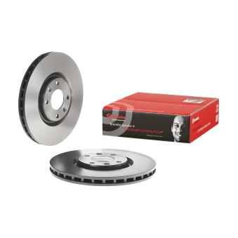 Jeu de 2 disques de frein avant BREMBO OEM 1611841780 Jeu de 2 disques de frein avant BREMBO OEM 1611841780