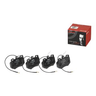 Jeu de 4 plaquettes de frein avant BREMBO [P 61 031]