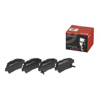 Jeu de 4 plaquettes de frein avant BREMBO OEM 0446574030