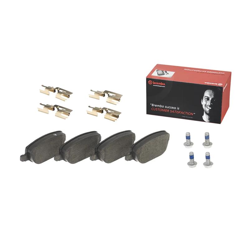 Jeu de 4 plaquettes de frein arrière BREMBO P 23 089 - Visuel 1