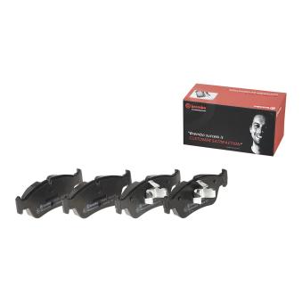 Jeu de 4 plaquettes de frein avant BREMBO P 06 035 pour BMW Série 3 320 i - 156cv