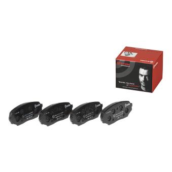 Jeu de 4 plaquettes de frein avant BREMBO OEM 8943659811
