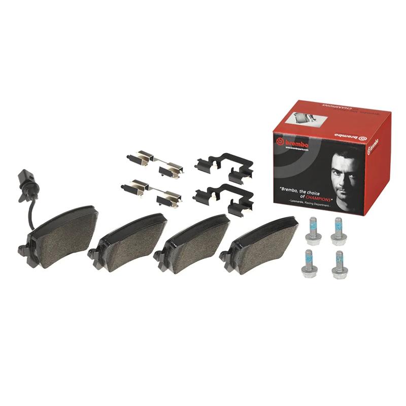 Jeu de 4 plaquettes de frein arrière BREMBO P 85 142 - Visuel 1