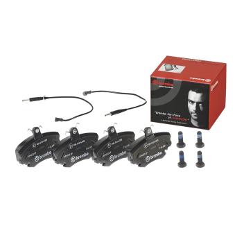 Jeu de 4 plaquettes de frein avant BREMBO OEM 7711130036