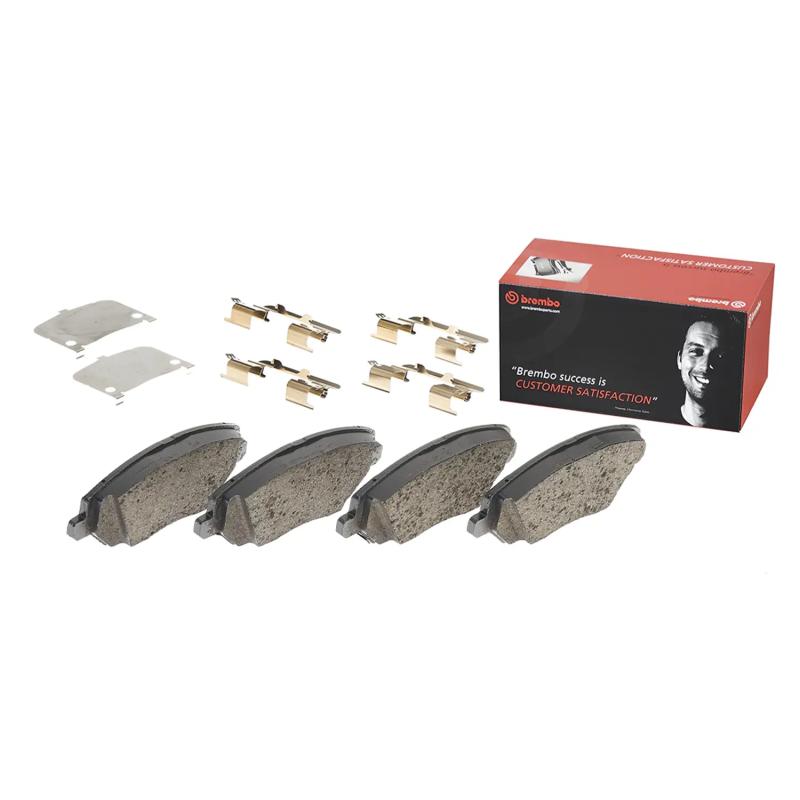 Jeu de 4 plaquettes de frein avant BREMBO P 30 110 - Visuel 1