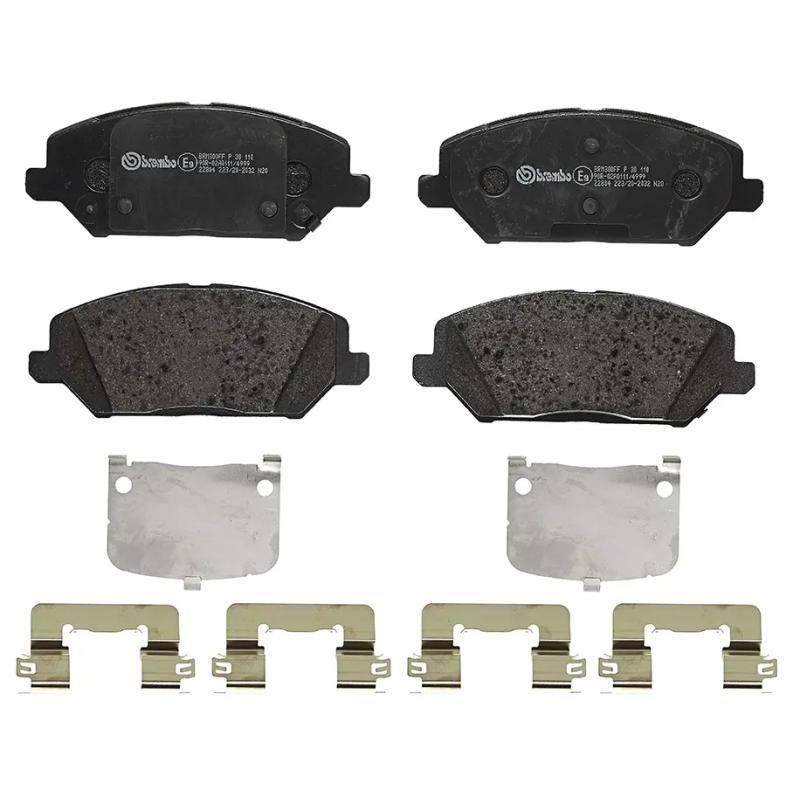 Jeu de 4 plaquettes de frein avant BREMBO P 30 110 - Visuel 2