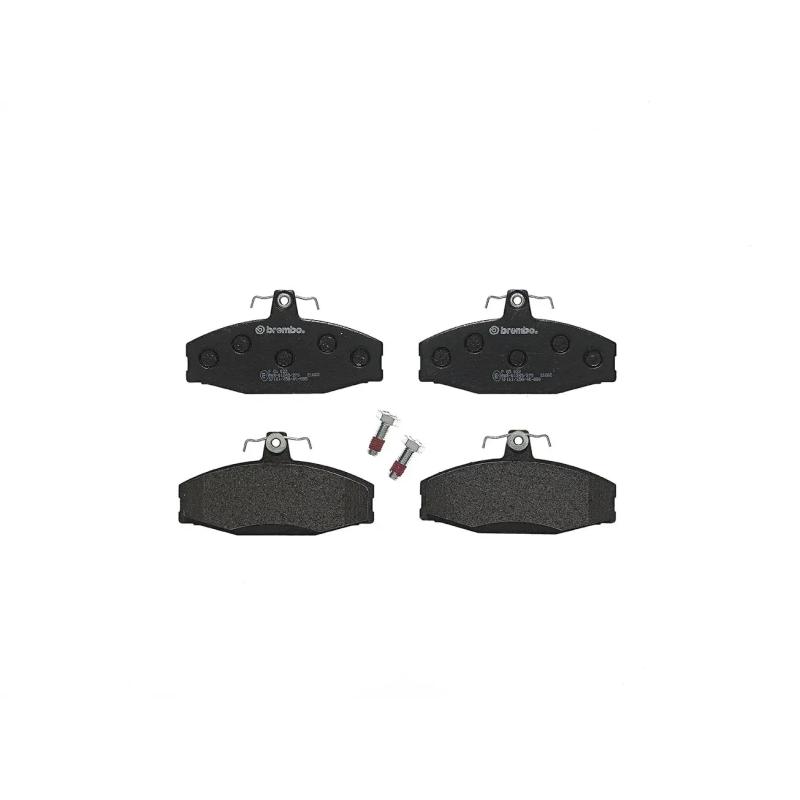 Jeu de 4 plaquettes de frein avant BREMBO P 85 022 - Visuel 2