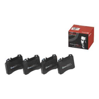 Jeu de 4 plaquettes de frein avant BREMBO P 50 010