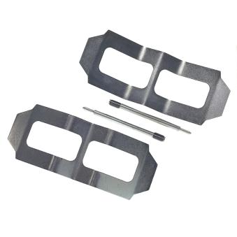 Kit d'accessoires, plaquette de frein à disque BREMBO A 02 271 pour MERCEDES-BENZ CLASSE G 230 G - 90cv