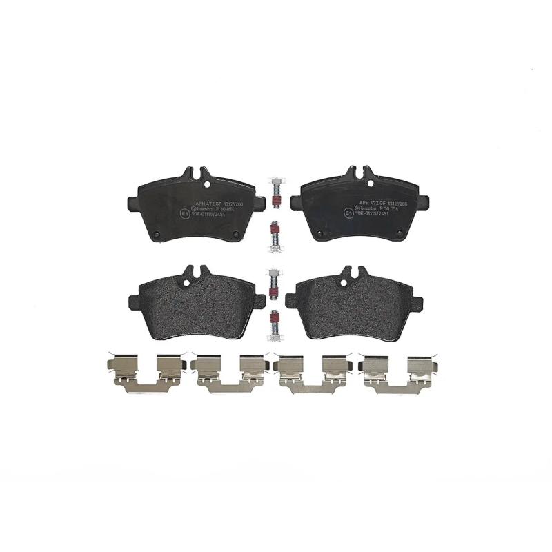Jeu de 4 plaquettes de frein avant BREMBO P 50 054 - Visuel 2