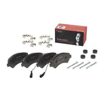 Jeu de 4 plaquettes de frein avant BREMBO [P 23 136]