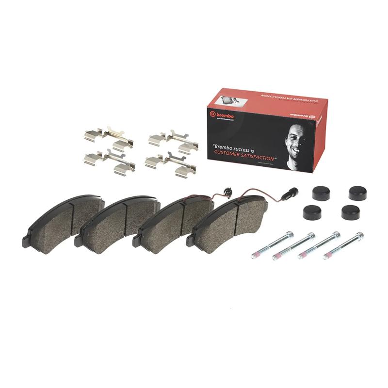 Jeu de 4 plaquettes de frein avant BREMBO P 23 136 - Visuel 1